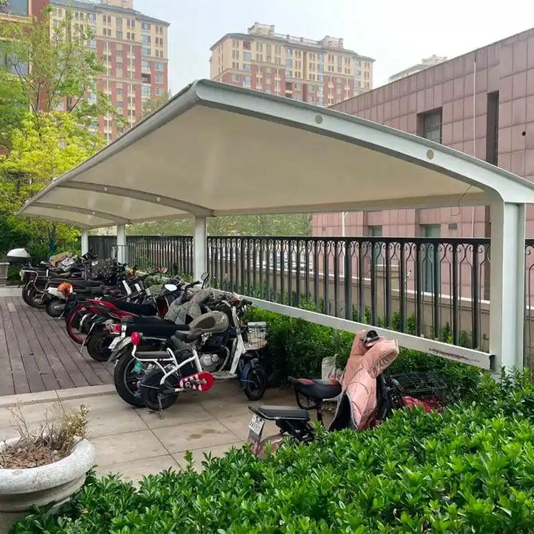 惠水县膜结构电动车棚